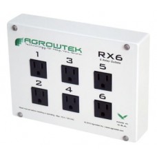 Agrowtek RX6 Six Relay Outlet 15A/120V
