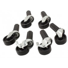 Fast Fit Caster Wheels - 6 pc