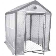 10' x 8' Secure Grow Chain Link Greenhouse